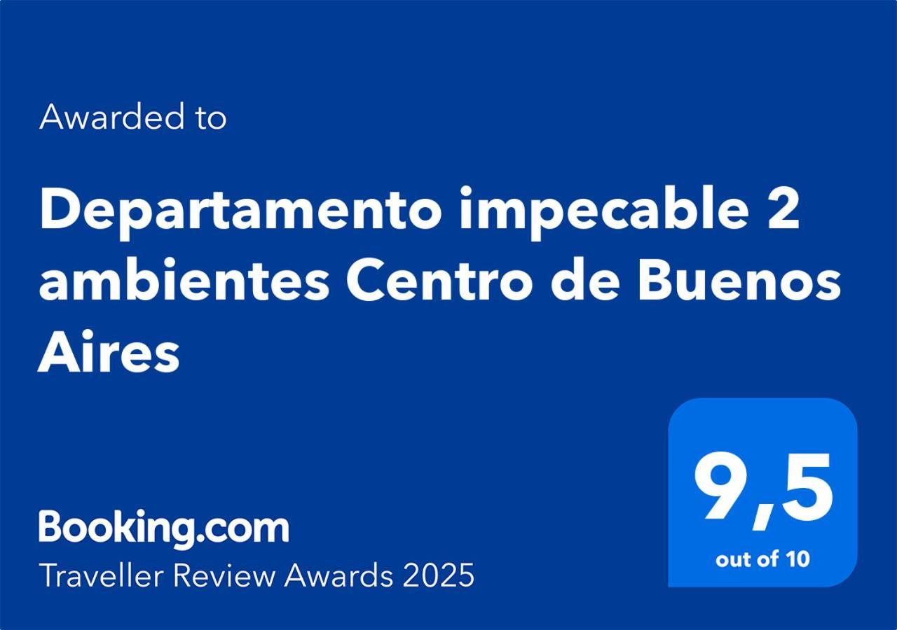 Departamento Impecable 2 Ambientes Centro De Buenos Aires Lejlighed Eksteriør billede